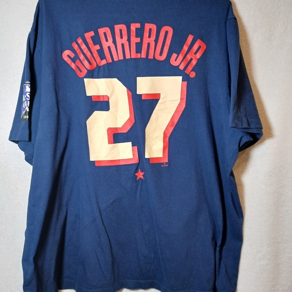 Nike Men's Toronto  Blue Jays Vladimir Guerrero Jr. Navy 2021 MLB All-Sta… - Picture 2 of 8